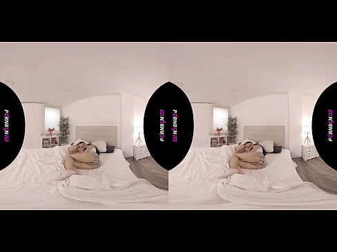 ❤️ PORNBCN VR Две молодые лесбиянки просыпаются возбужденными в виртуальной реальности 4K 180 3D Женева Беллуччи   Катрина Морено Ебля у нас ❌️